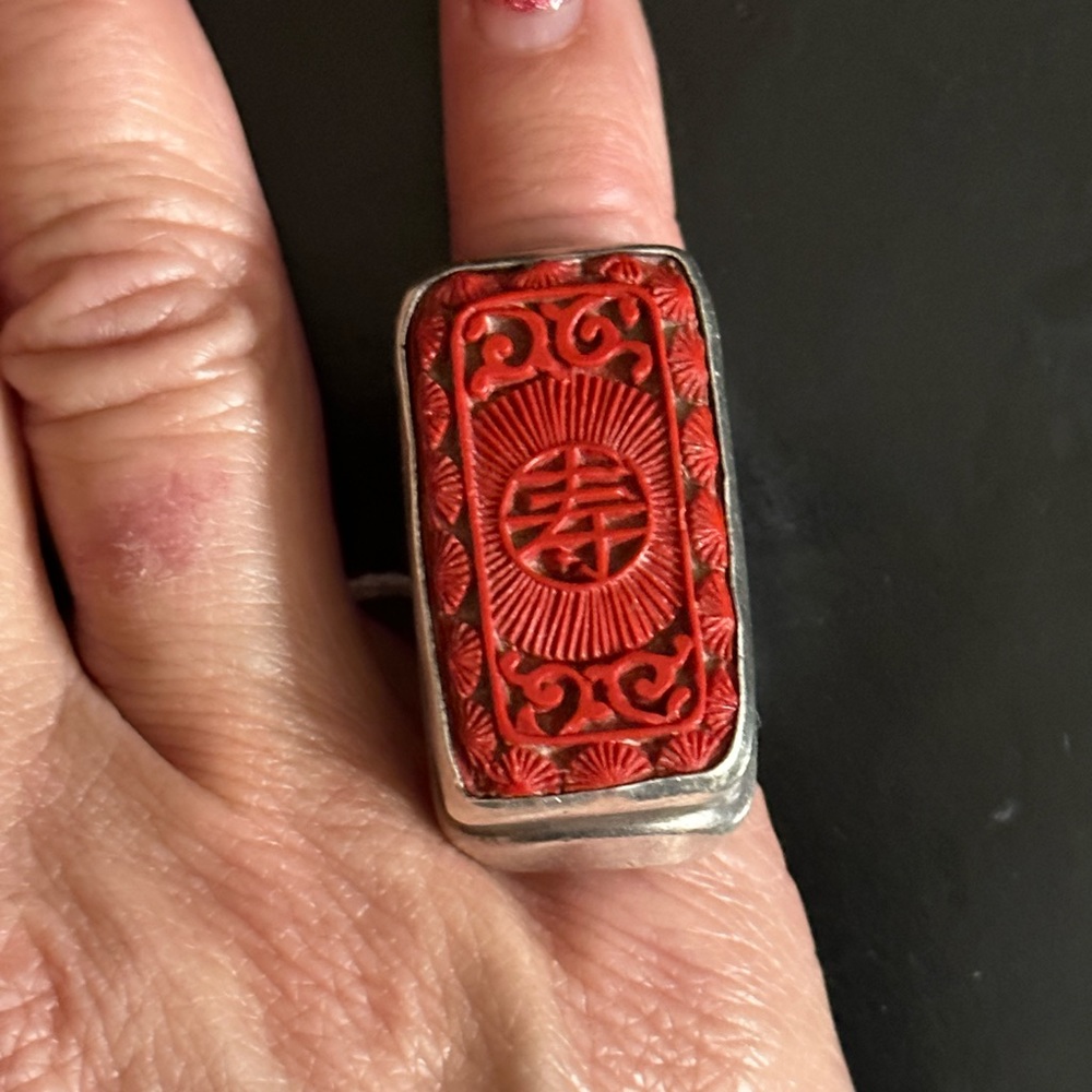 Cinnenar 925 ring